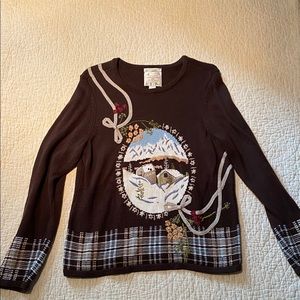 Vintage Christmas sweater size large